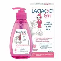 Гель для интимной гигиены Lactacyd Girl c экстрактом персика и алоэ вера 200 мл