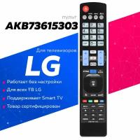 Пульт Huayu AKB73615303 для телевизора LG