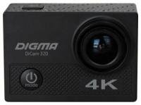 Экшн камера Digma DiCam 320 черный