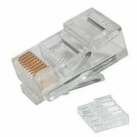 Neomax Коннектор P88RB03V2I коннектор UTP RJ45 под однож. кабель со вставкой, Кат.5e 100шт