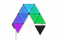 Световые панели Nanoleaf Shapes Triangles Smarter Kit, 9 шт, (ultra black)