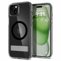 Чехол SPIGEN для iPhone 15 Plus - Ultra Hybrid S (MagFit) - Черный - ACS06666