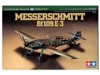 60750 Tamiya Немецкий истребитель Messerschmitt Bf 109E-3 (1:72)