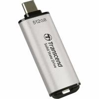 Твердотельный накопитель Transcend ESD300 512Gb Silver TS512GESD300S