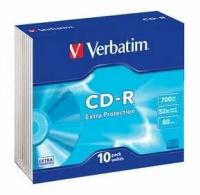Диск Verbatim CD-R 80 52x DL SL/10