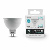 Светодиодная лампа Gauss LED Elementary MR16 GU5.3 3.5W_4100K