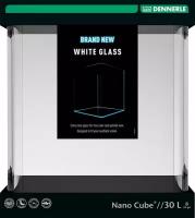 Аквариум Dennerle Nanocube White Glass 30 литров, из осветленного стекла 30x30x35см