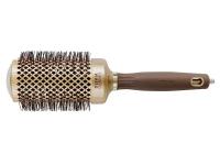 Термобрашинг Olivia Garden EXPERT BLOWOUT SHINE Wavy Bristles Gold&Brown 55 мм