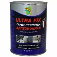 Грунт-пропитка для сухих и влажных помещений Радуга Ultra Fix прозрачный 0.9 л