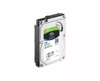 Жесткий HDD диск объемом 2 Тб Cигейт СкайХавк (hdd 3.5) (I29435ZH) и размером 3,5 дюйма - диск для систем видеонаблюдения, интерфейс SATA 6 Гбит/с