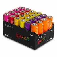 Батарейка алкалиновая Xiaomi Rainbow Zi5, AA, LR6-24BOX, 1.5 В, 24 шт