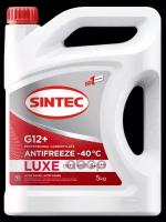 Антифриз Sintec Luxe Красный G12+ (-40) 5 Кг SINTEC арт. 614503