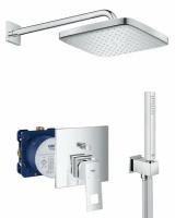 Душевая система с тропическим душем Grohe Eurocube 250, Германия