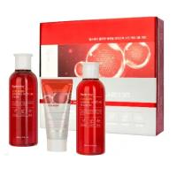 Набор укрепляющих средств с коллагеном FARMSTAY Collagen Essential Moisture Skin Care 3 Set 200ml+200ml+40ml