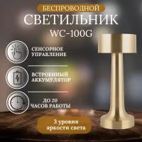 Беспроводной светильник WC100G, встроенный аккумулятор