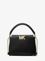 Сумка кросс-боди MICHAEL KORS Karlie повседневная, натуральная кожа, черная