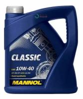 MANNOL '1101 Масло моторное полусинтетическое 10W-40 CLASSIC 4л