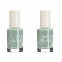 The Saem Лак для ногтей Nail wear 112, Forest Mint,7 мл, 2 шт