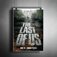 Постер плакат для интерьера "Сериал, игра: Одни из нас. The Last of Us" / Декор дома, офиса, комнаты, квартиры, детской A3 (297 x 420 мм)