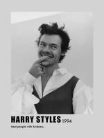 Плакат, постер на бумаге Harry Styles-1994, Гарри Стайлз,музыкальные,поп исполнитель, артист/поп-звезда,группа. Размер 21 х 30 см