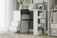 "Белый письменный стол" 110x75x51 см