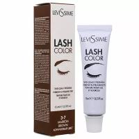 Levissime Краска для бровей и ресниц LASH COLOR 15 мл, 3-7, коричневый, 15 мл, 1 уп