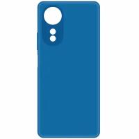 Чехол-накладка Krutoff Silicone Case для OPPO A58 4G синий