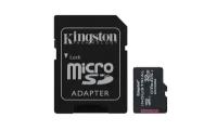 Карта памяти Kingston microSDHC 32 ГБ Class 10, V30, A1, UHS-I U3, R/W 100/80 МБ/с, адаптер на SD