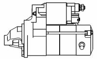 Startvolt стартер для а/м toyota vitz (99-) 1.0i/1.3i 1квт (lst 1917) lst1917