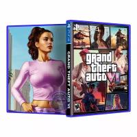 Эксклюзивная обложка PS4 для GTA 6 Grand Theft Auto №4