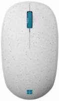 Мышь Microsoft Ocean Plastic Mouse светло-серый оптическая (4000dpi) беспроводная BT (2but)