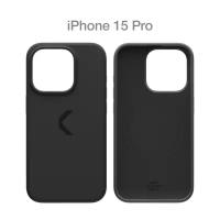 Силиконовый чехол COMMO Shield Case для iPhone 15 Pro, с поддержкой беспроводной зарядки, Black