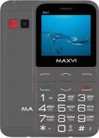 Телефон MAXVI B231, 2 SIM, серый