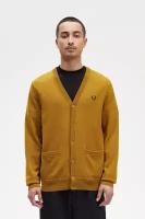 Мужской кардиган FRED PERRY, Цвет: Коричневый, Размер: XL