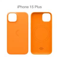 Силиконовый чехол COMMO Shield Case для iPhone 15 Plus, с поддержкой беспроводной зарядки, Orange