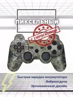 Беспроводной геймпад Dualshock 3, джойстик для игровой приставки Sony Playstation 3 и ПК, пиксель зеленый