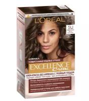 Крем-краска для волос L'Oreal Paris без аммиака Excellence Creme Универсальные Нюдовые Оттенки оттенок 5U универсальный светло-каштановый