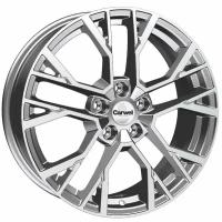 Литые колесные диски Carwel Камак 1810 (Atlas/Pro/ChanganCS55/75FL/Gr. Vitara) 7x18 5x114.3 ET45 D60.1 Серебристый с полированной лицевой частью (122524)