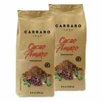 Какао Carraro Cacao Amaro (Какао Амаро), крафт пакет, 2x250г