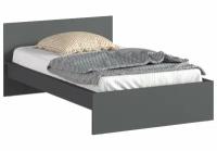 Кровать столплит Леон СБ-3367 без матраса, без ящика, диамант серый, 120х200 см