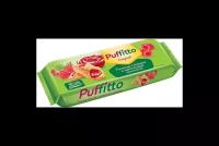 Puffitto original, печенье слоеное с малиновой начинкой, 125 грамм