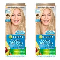 Garnier Краска для волос Color Naturals 111 Суперосветляющий платиновый блонд, 112 мл, 2 уп