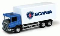 Машина металлическая RMZ City 1:64 SCANIA - Машина грузовой фургон, б/мех-ов Uni-Fortune 144002