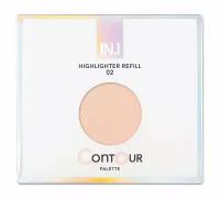 N.1 Highlighter Refill Хайлайтер для палетки Contour Palette, 3 г, 02