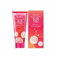 DEOPROCE WHITE FLOWER BB CREAM SPF35 PA+++ #21 Солнцезащитный ББ-крем с экстрактами белых цветов 30г