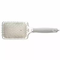 Щетка для волос Olivia Garden EXPERT CARE RECTANGULAR Nylon Bristles Silver L