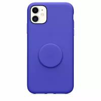 ClipCase Aksberry PopSocket для iPhone 11 синий