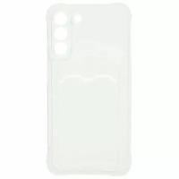 Чехол для Samsung Galaxy S23 Zibelino Silicone Card Holder прозрачный