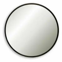 Зеркало Ренуар D770 круглое, черное обрамление