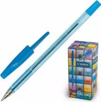 Набор ручек Ручка шариковая BEIFA (Бэйфа) 927, корпус тонированный синий, узел 0,7 мм, линия письма 0,5 мм, AA927-BL, 100 штук в упаковке